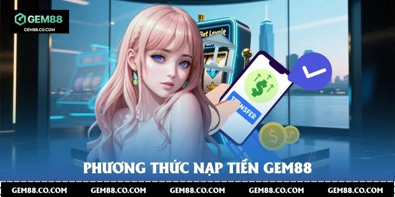 Phương thức nạp tiền Gem88 